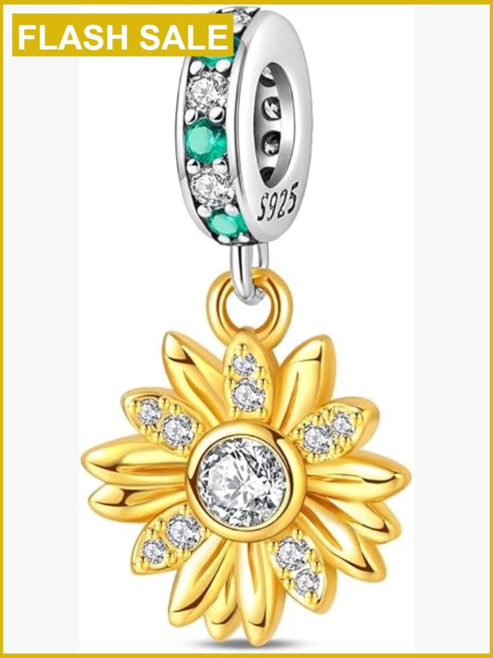 925 Sterling Silver Charm Dangle Pendant Bead for Bracelet Necklace